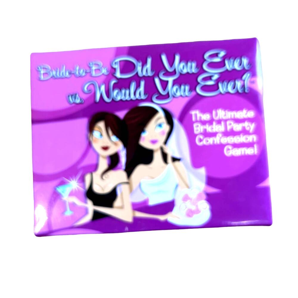 SKU 2113 Bride to Be "Did You Ever vs. Would You Ever?" Bridal Party Game